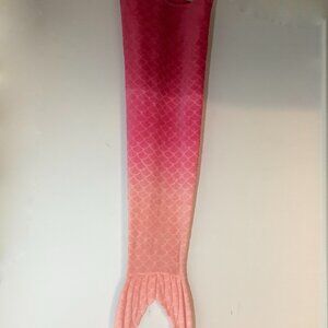 Mermaid Blanket Bag Pillow Fort Pink